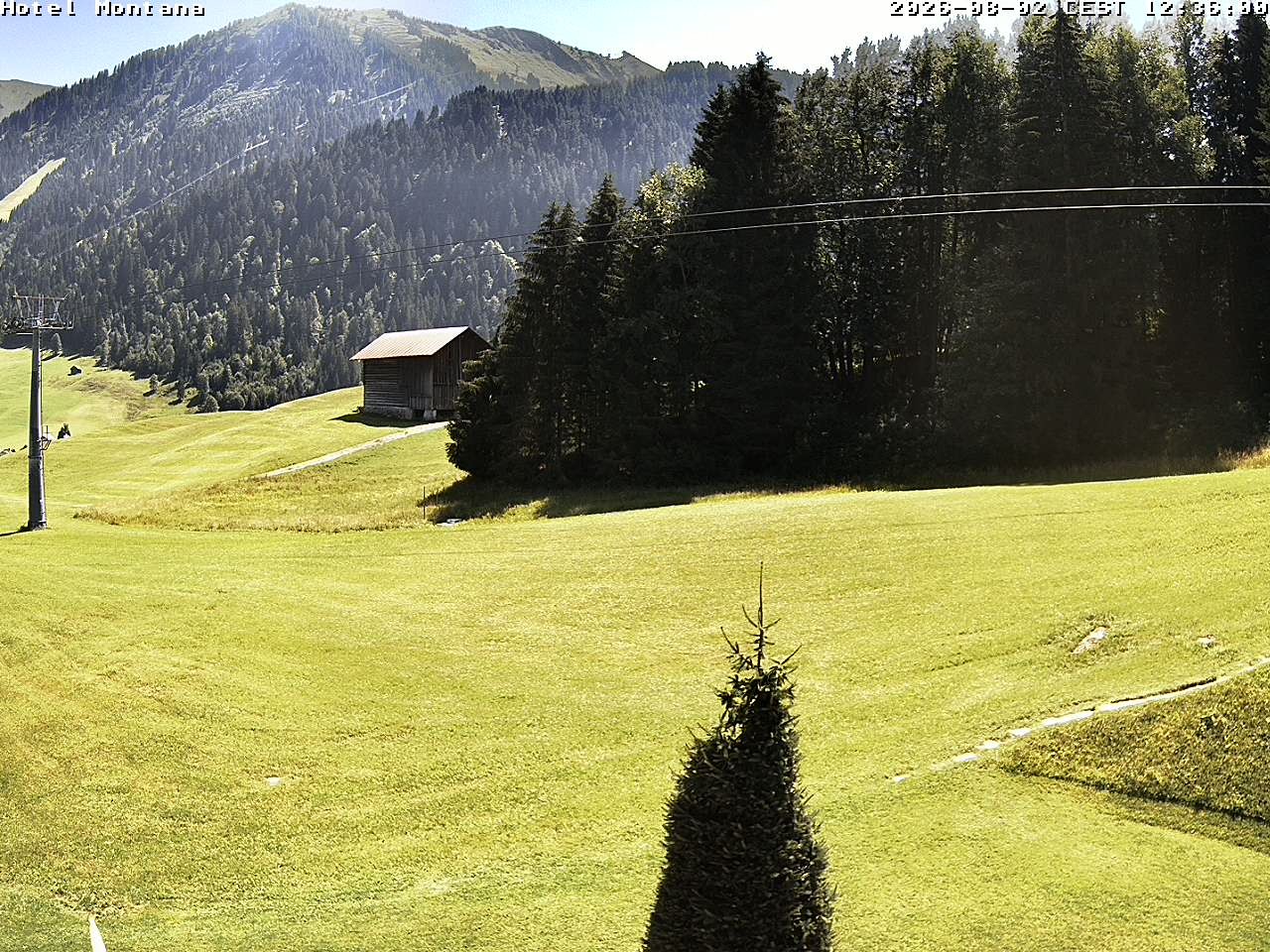 Archived image Webcam Riezlern - Hotel Montana