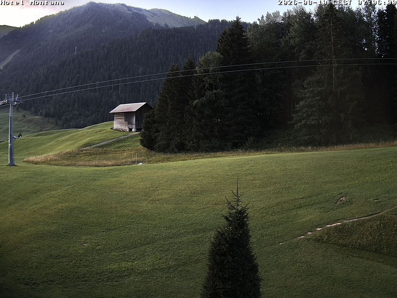 Archiv Foto Webcam Hotel Montana, Riezlern