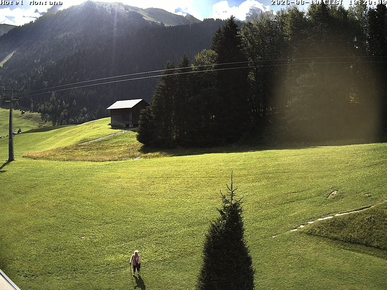 Archiv Foto Webcam Hotel Montana, Riezlern
