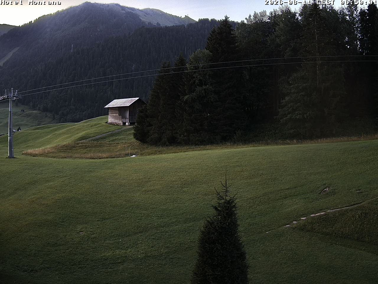 Archiv Foto Webcam Hotel Montana, Riezlern