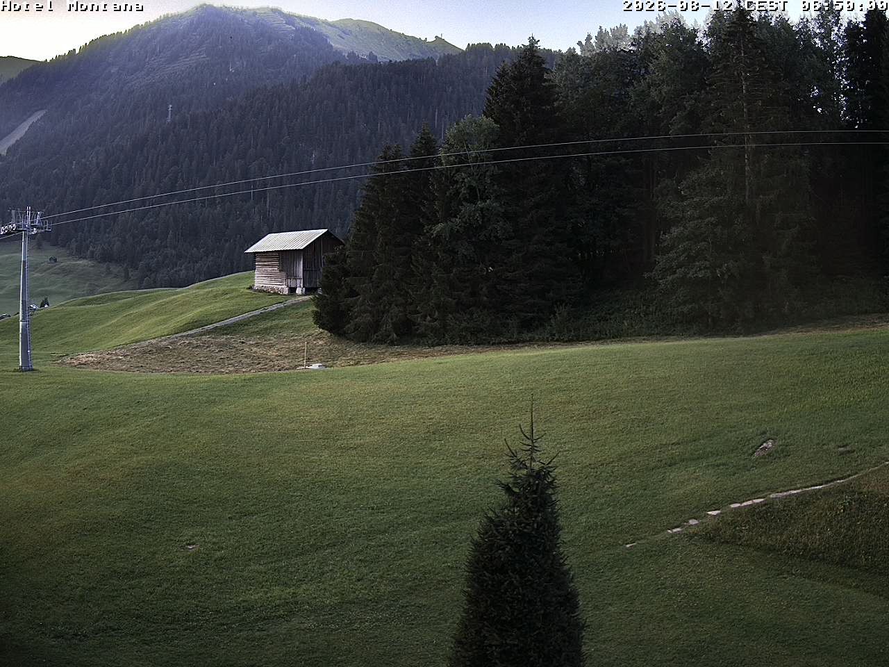 Archiv Foto Webcam Hotel Montana, Riezlern