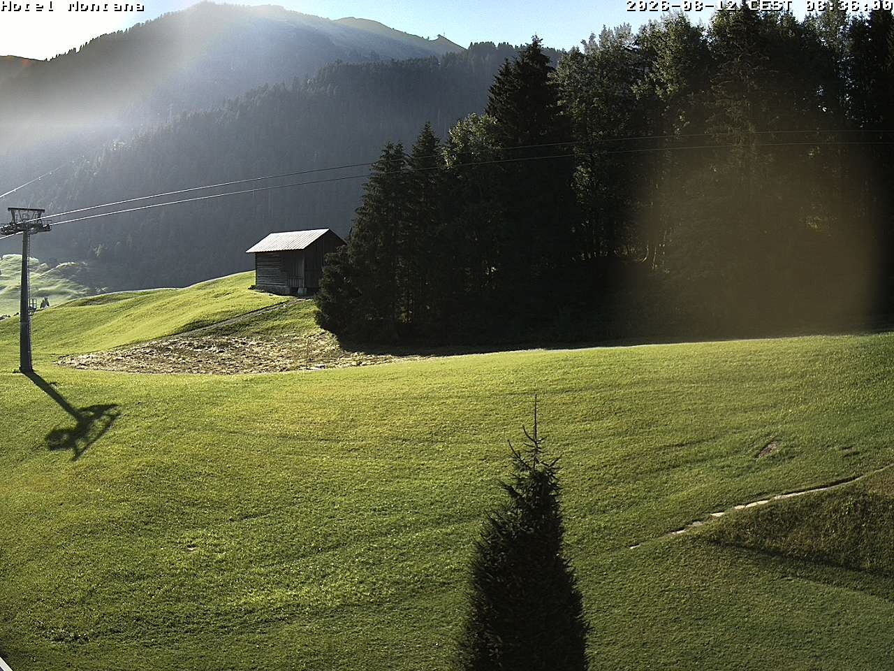 Archiv Foto Webcam Hotel Montana, Riezlern
