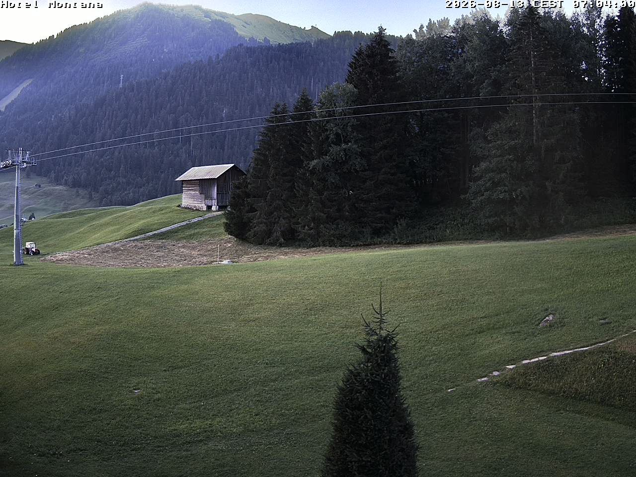 Archiv Foto Webcam Hotel Montana, Riezlern