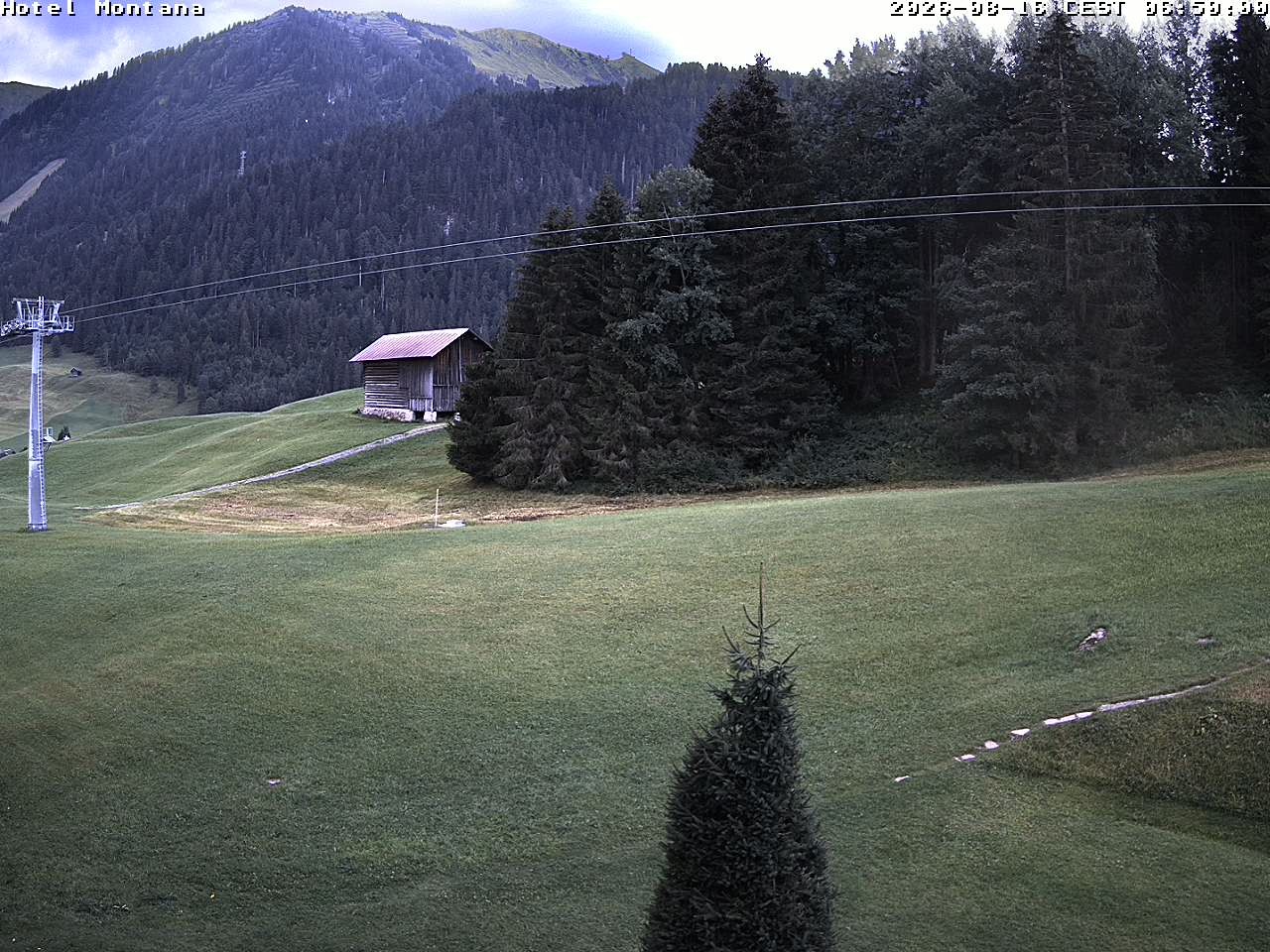 Archiv Foto Webcam Hotel Montana, Riezlern