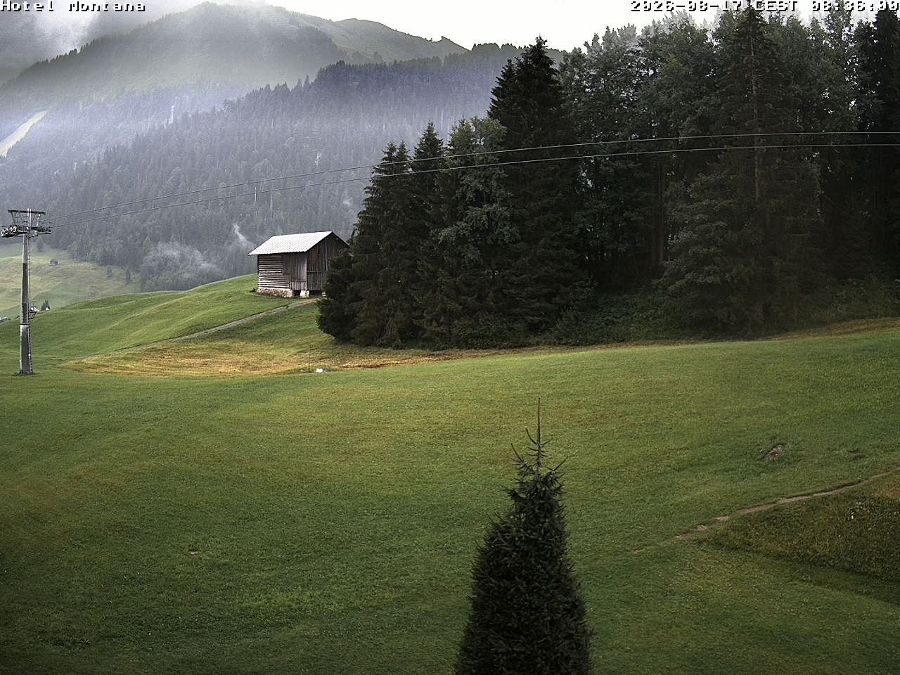 Archived image Webcam Riezlern - Hotel Montana