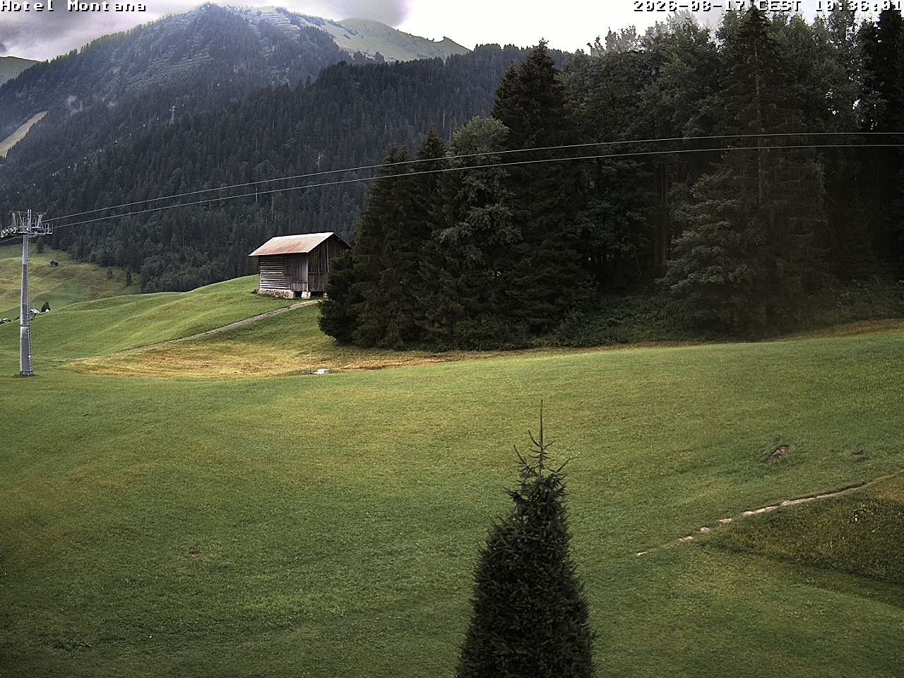 Archived image Webcam Riezlern - Hotel Montana