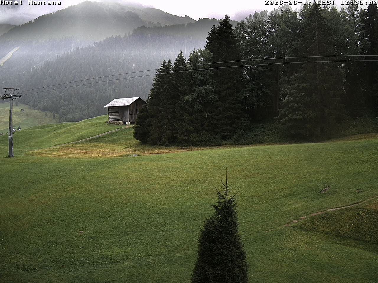 Archived image Webcam Riezlern - Hotel Montana