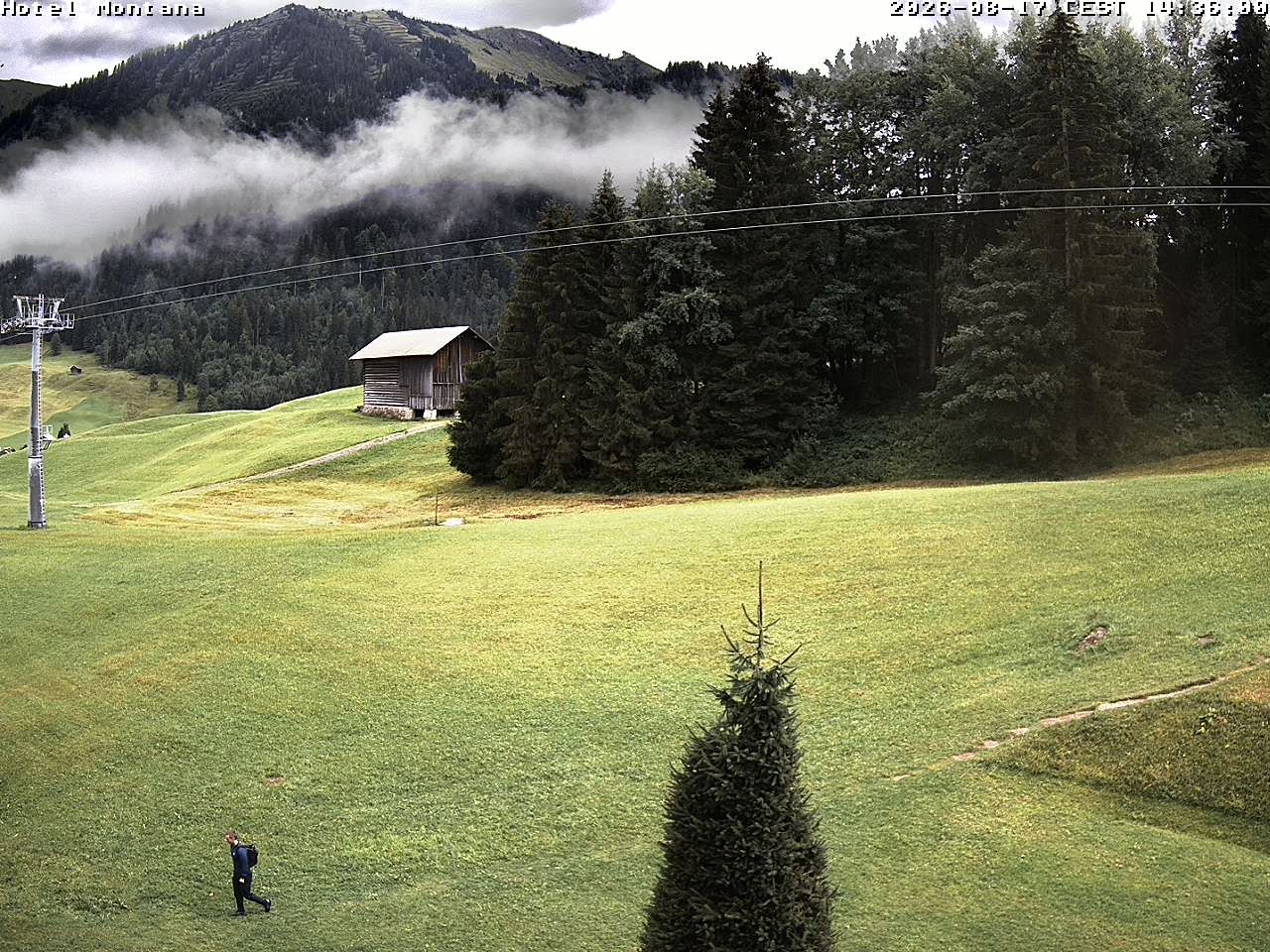 Archived image Webcam Riezlern - Hotel Montana