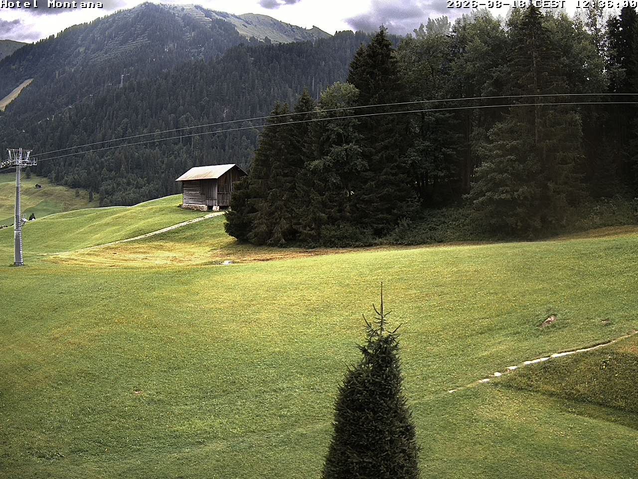 Archived image Webcam Riezlern - Hotel Montana