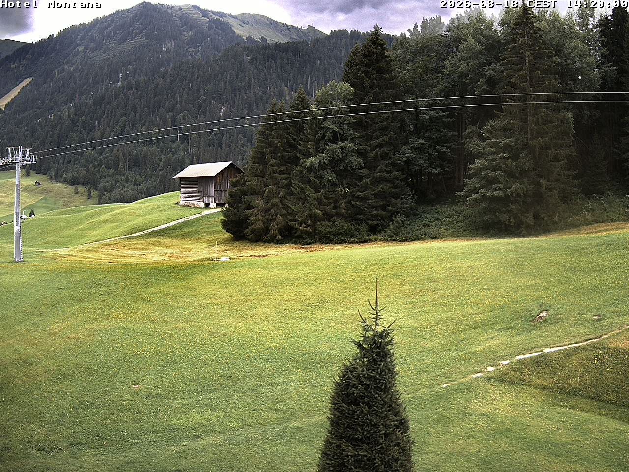 Archiv Foto Webcam Hotel Montana, Riezlern