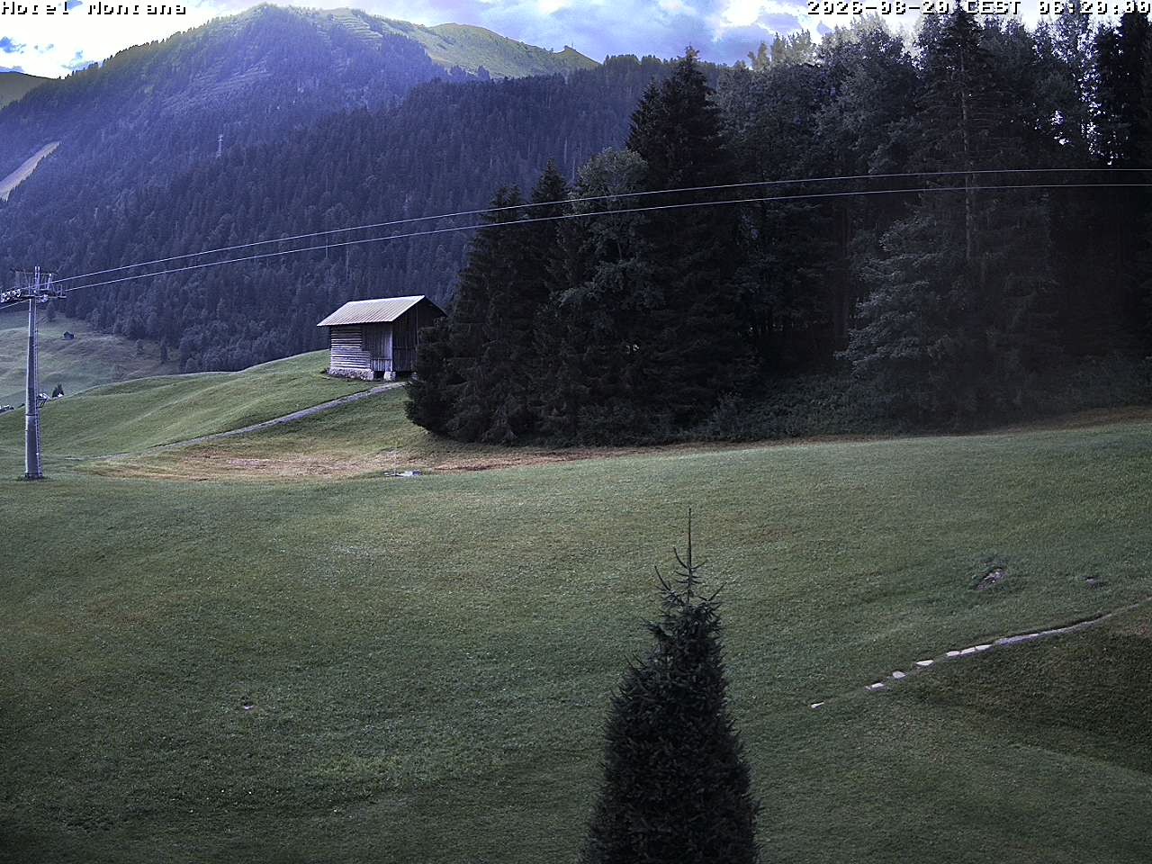 Archiv Foto Webcam Hotel Montana, Riezlern