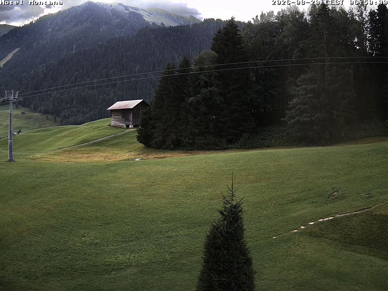 Archiv Foto Webcam Hotel Montana, Riezlern