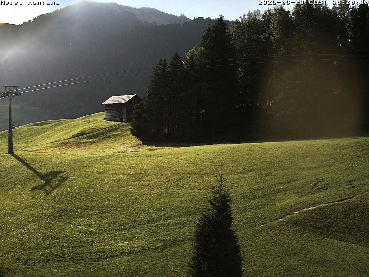 Archiv Foto Webcam Hotel Montana, Riezlern