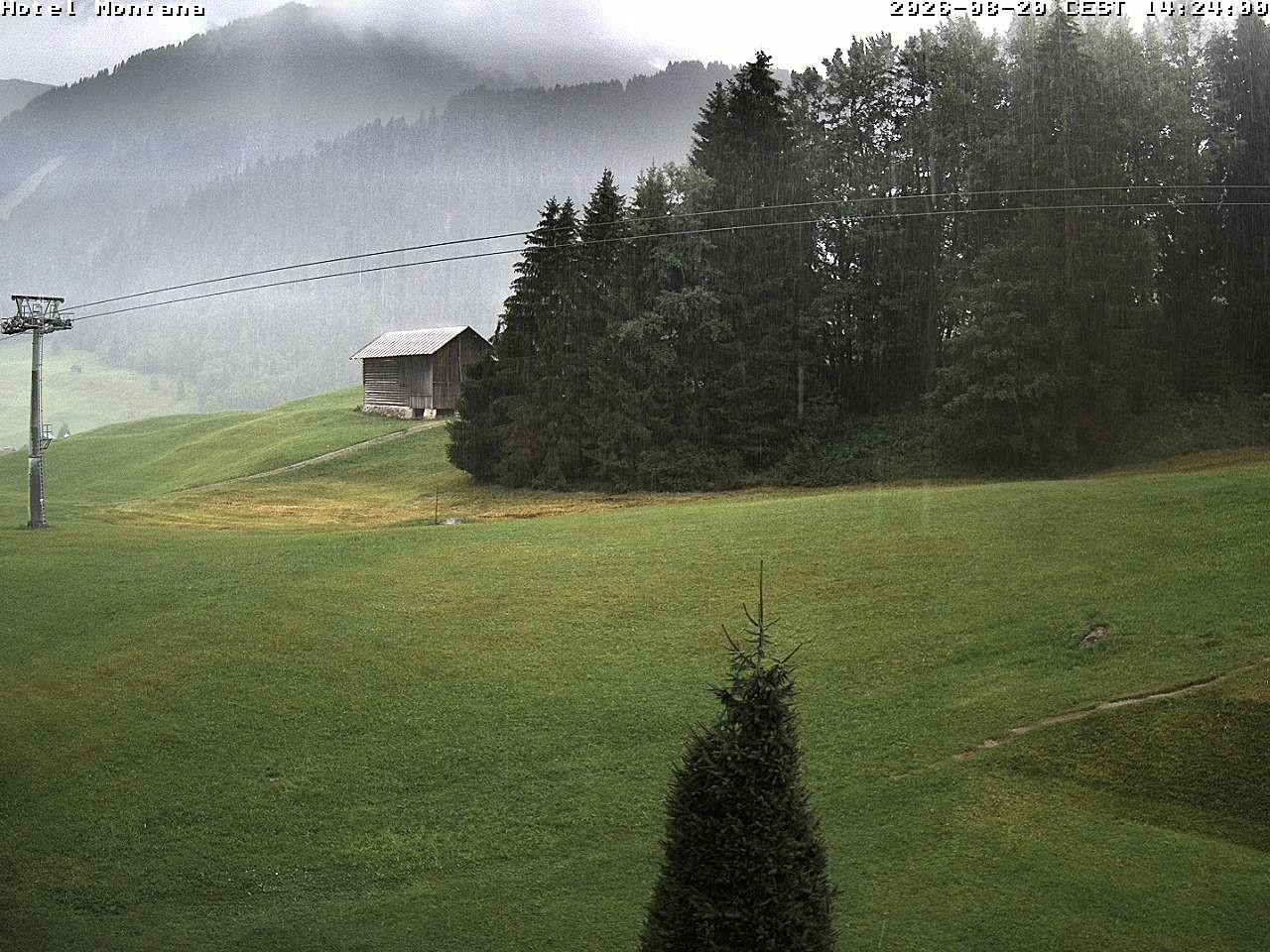 Archiv Foto Webcam Hotel Montana, Riezlern