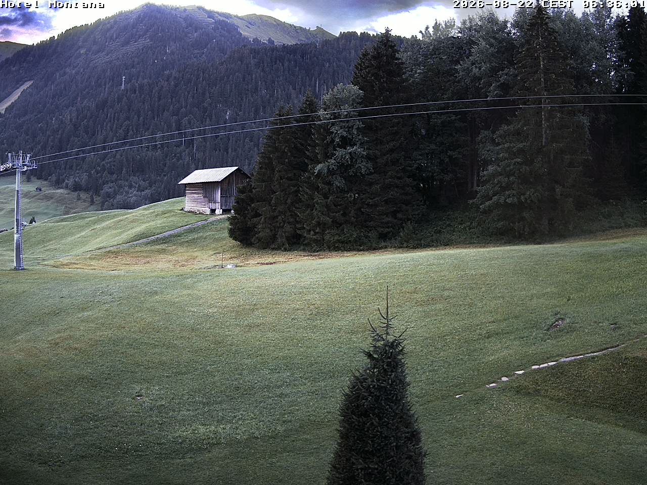 Archived image Webcam Riezlern - Hotel Montana