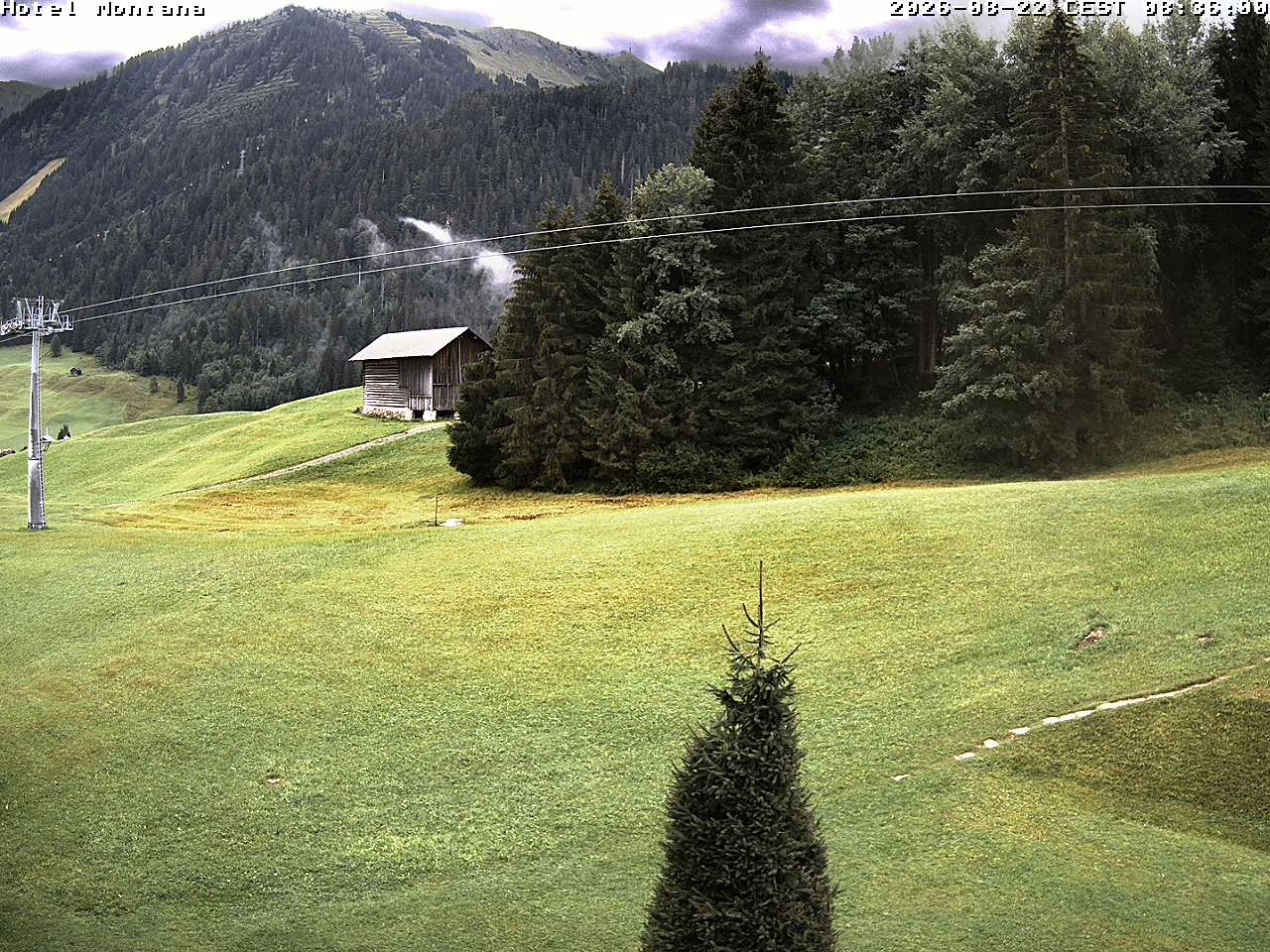 Archived image Webcam Riezlern - Hotel Montana