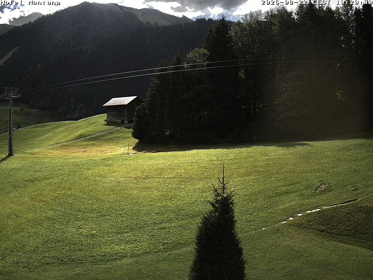 Archived image Webcam Riezlern - Hotel Montana