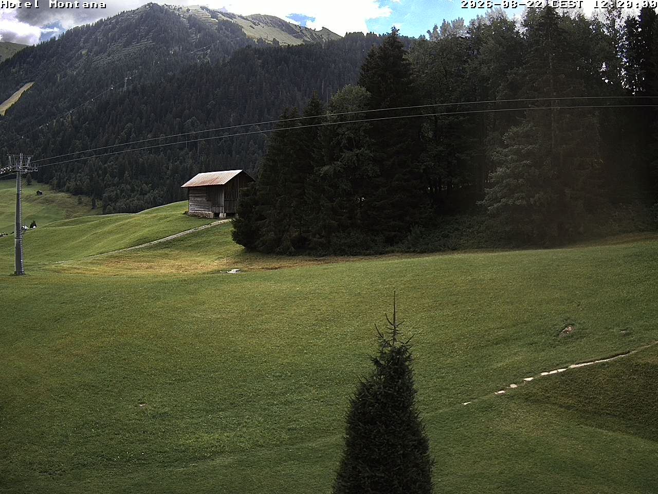 Archived image Webcam Riezlern - Hotel Montana