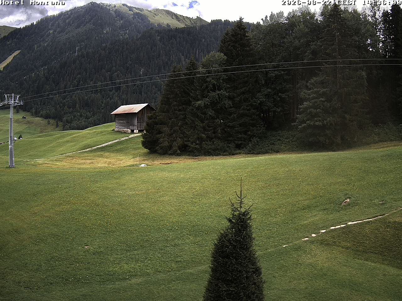 Archived image Webcam Riezlern - Hotel Montana