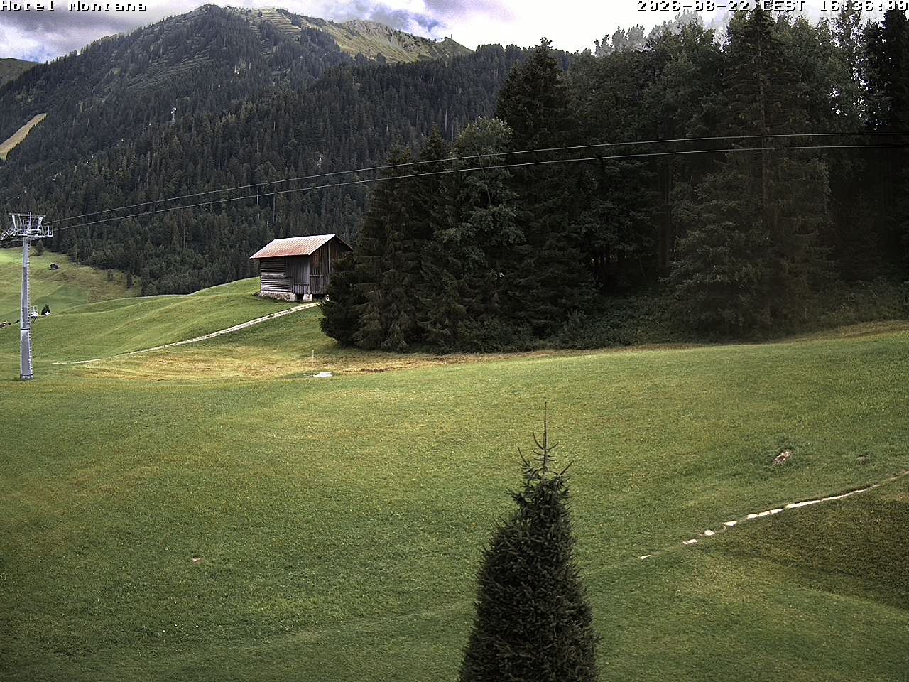 Archived image Webcam Riezlern - Hotel Montana