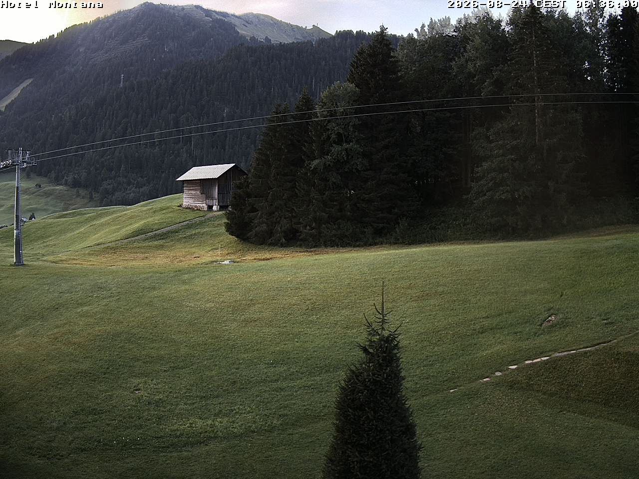 Archiv Foto Webcam Hotel Montana, Riezlern
