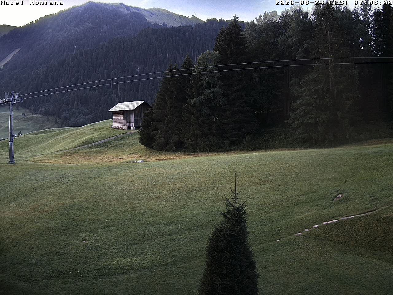 Archiv Foto Webcam Hotel Montana, Riezlern