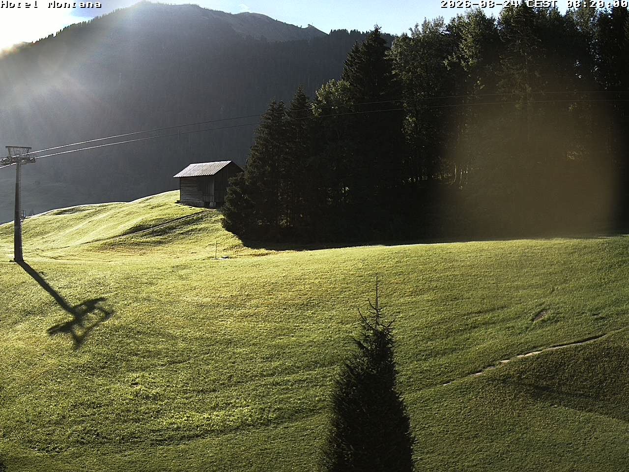 Archiv Foto Webcam Hotel Montana, Riezlern