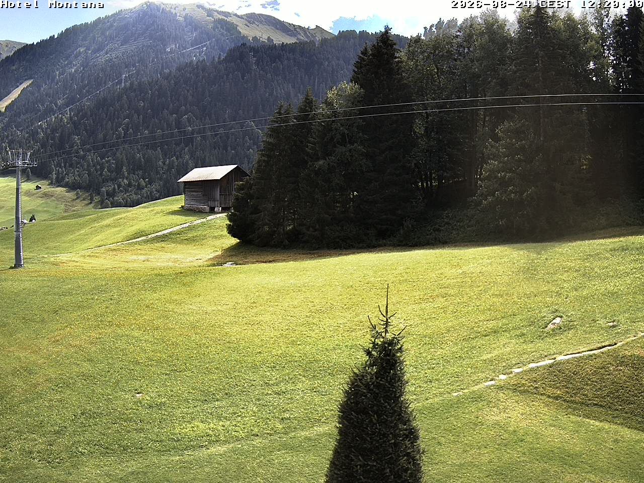 Archiv Foto Webcam Hotel Montana, Riezlern