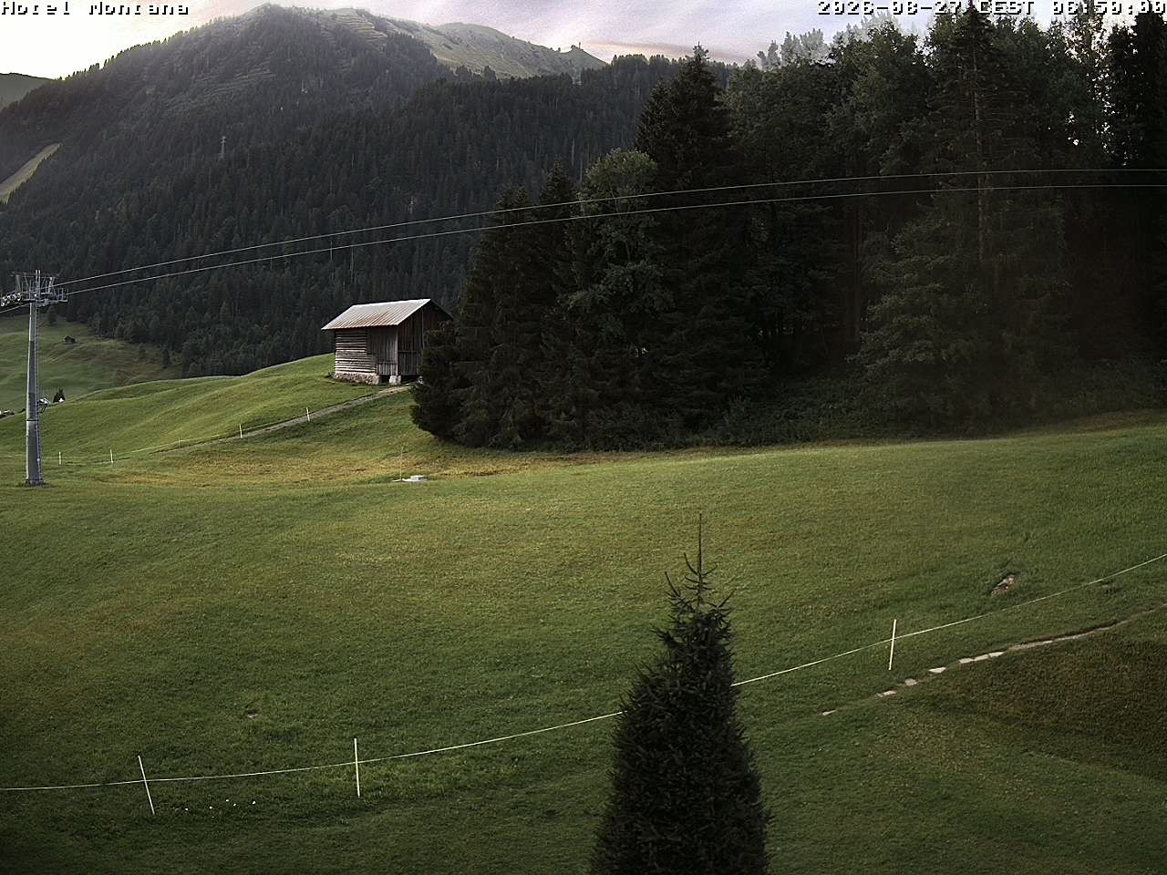 Archived image Webcam Riezlern - Hotel Montana