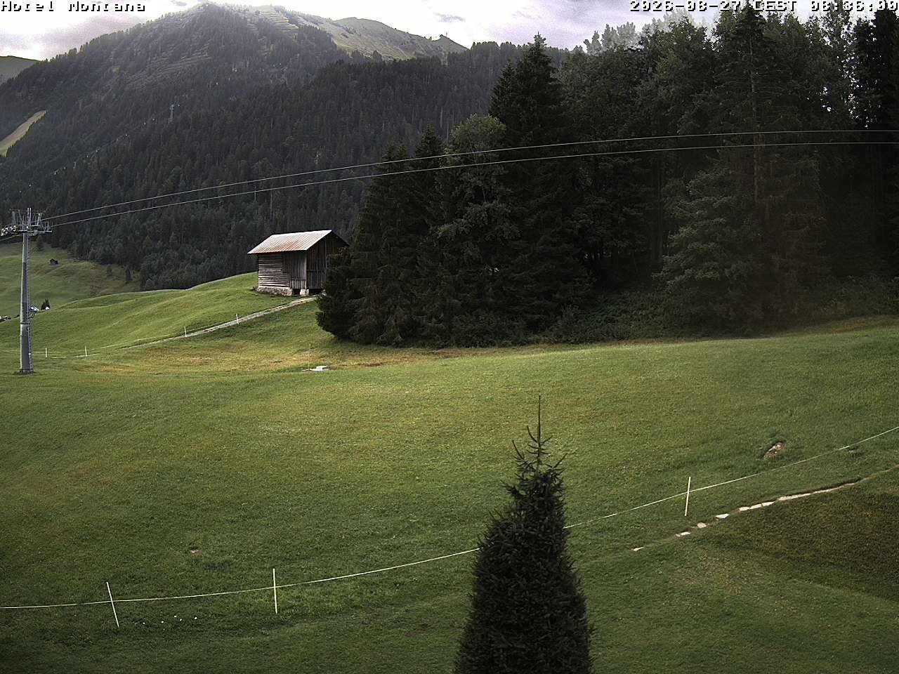 Archived image Webcam Riezlern - Hotel Montana