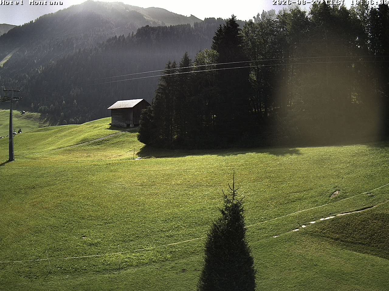 Archived image Webcam Riezlern - Hotel Montana