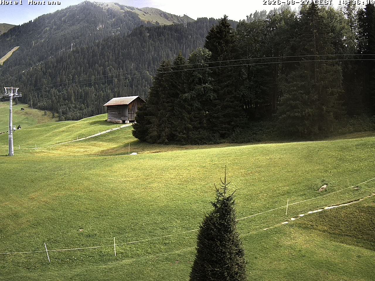 Archiv Foto Webcam Hotel Montana, Riezlern