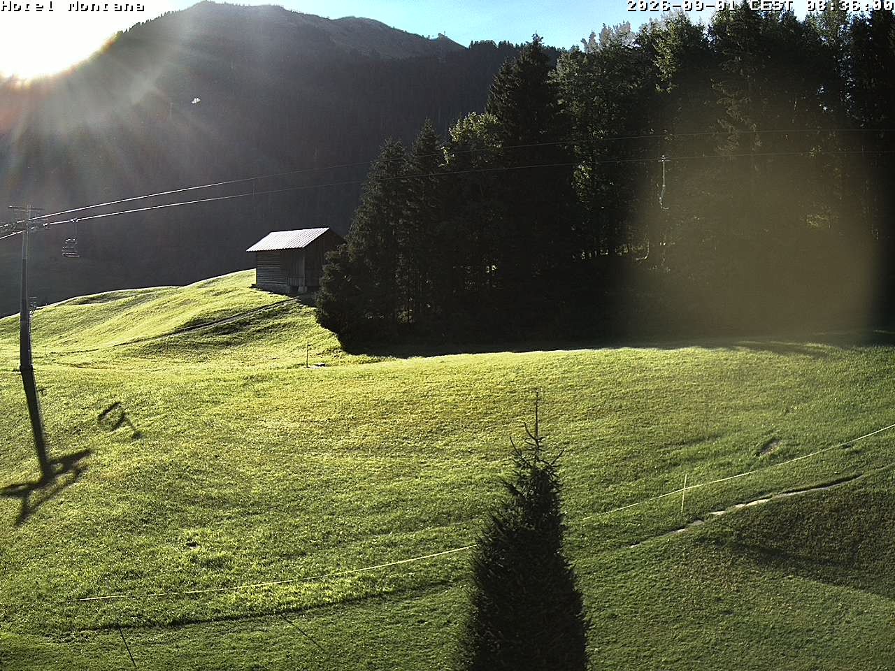 Archiv Foto Webcam Hotel Montana, Riezlern