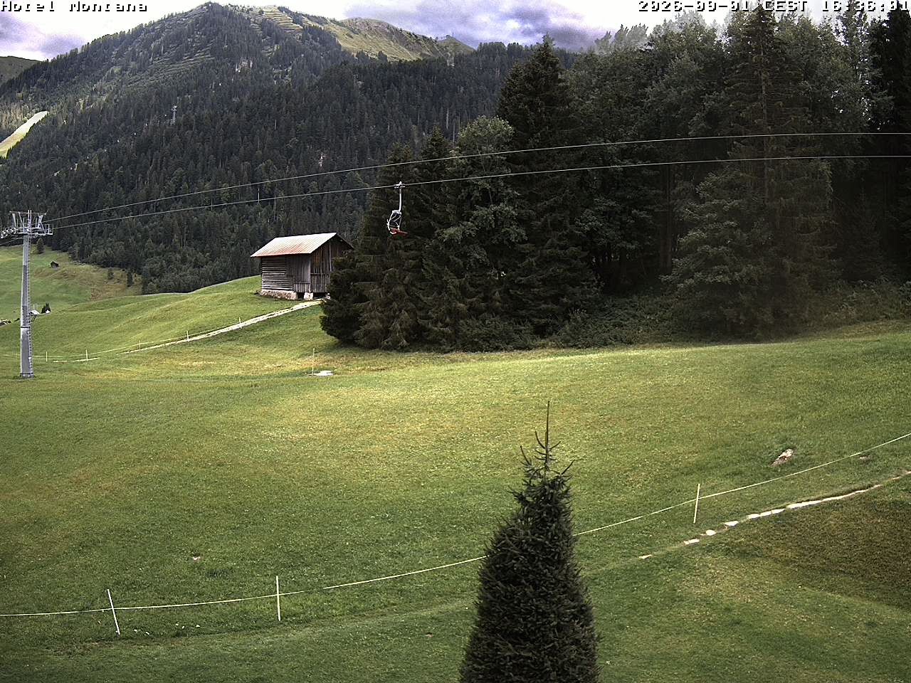 Archiv Foto Webcam Hotel Montana, Riezlern