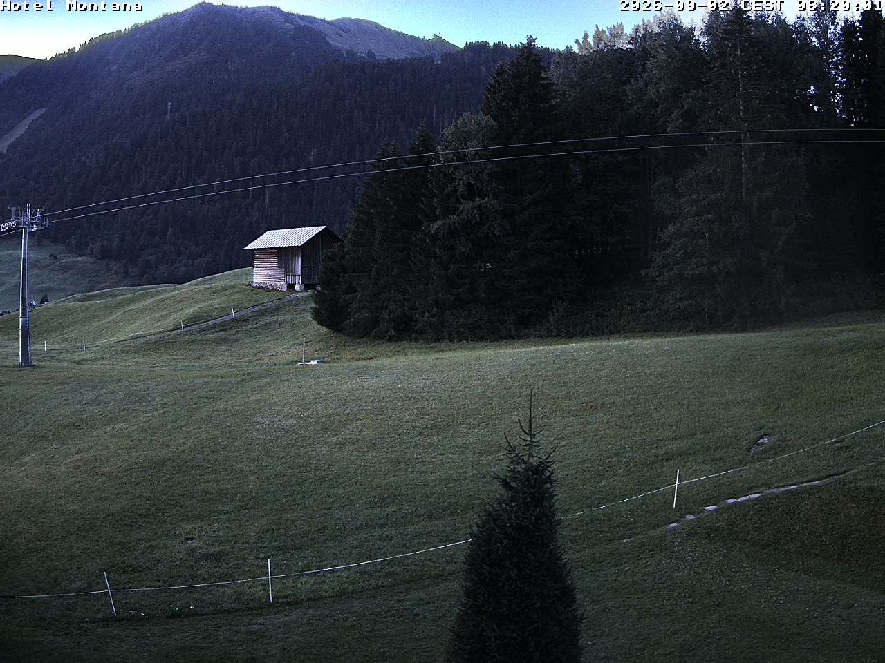 Archiv Foto Webcam Hotel Montana, Riezlern