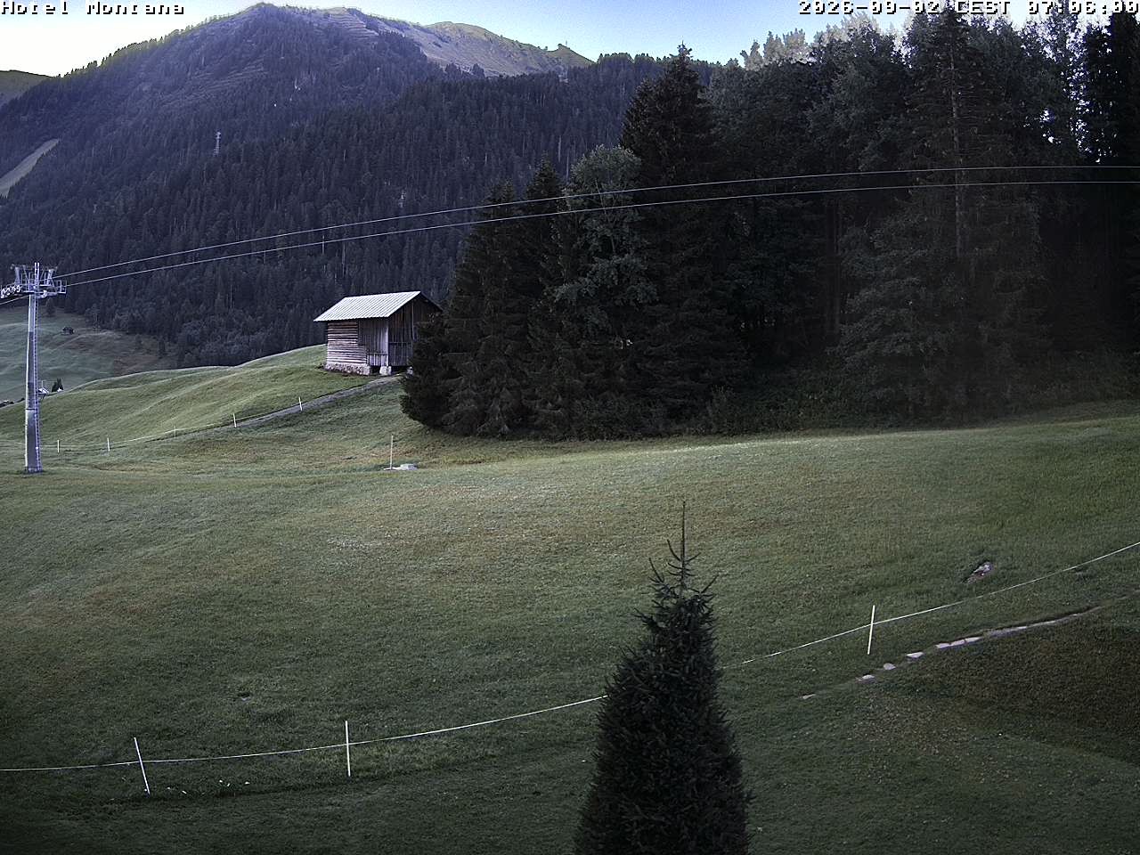 Archiv Foto Webcam Hotel Montana, Riezlern