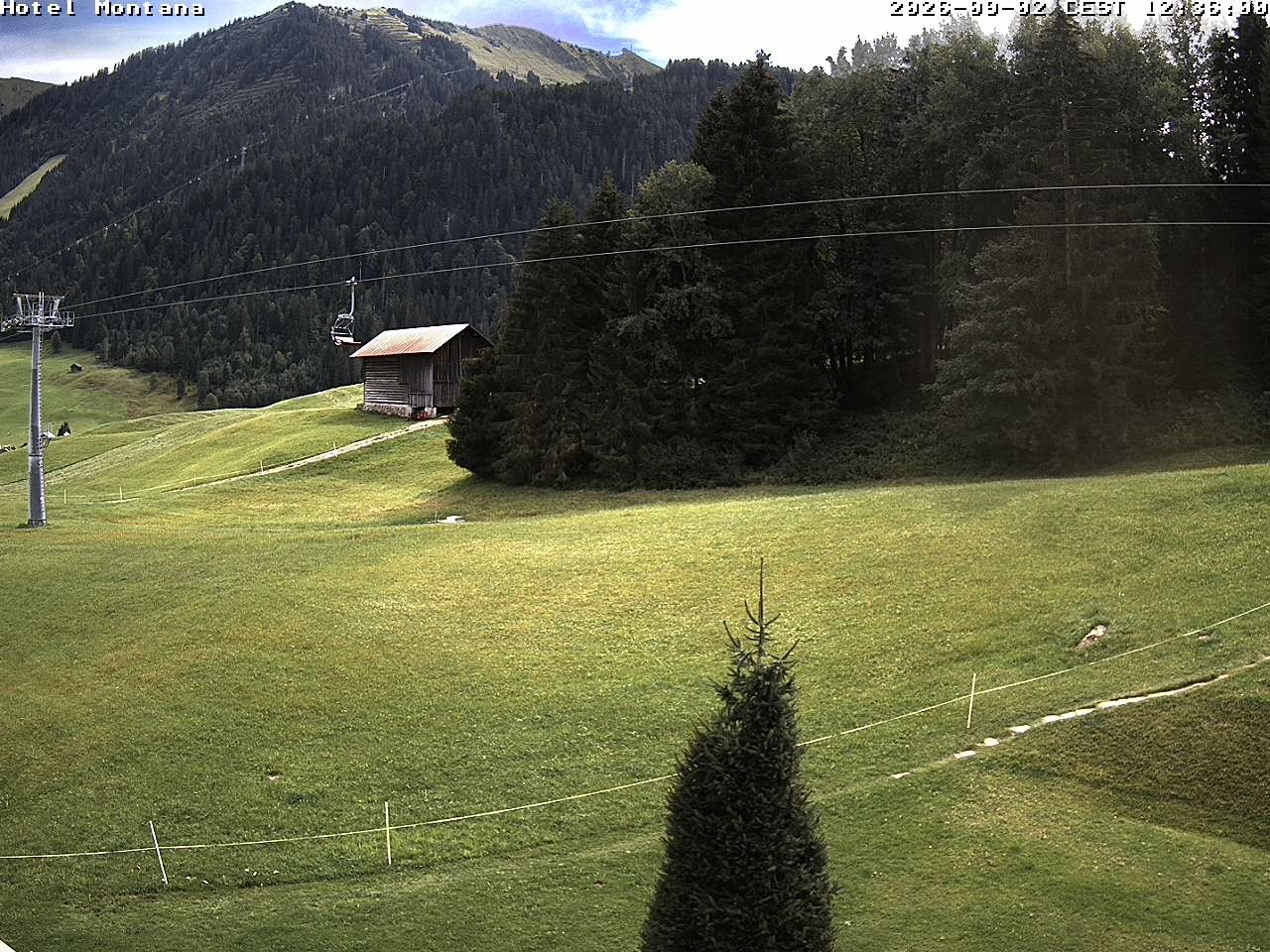 Archiv Foto Webcam Hotel Montana, Riezlern