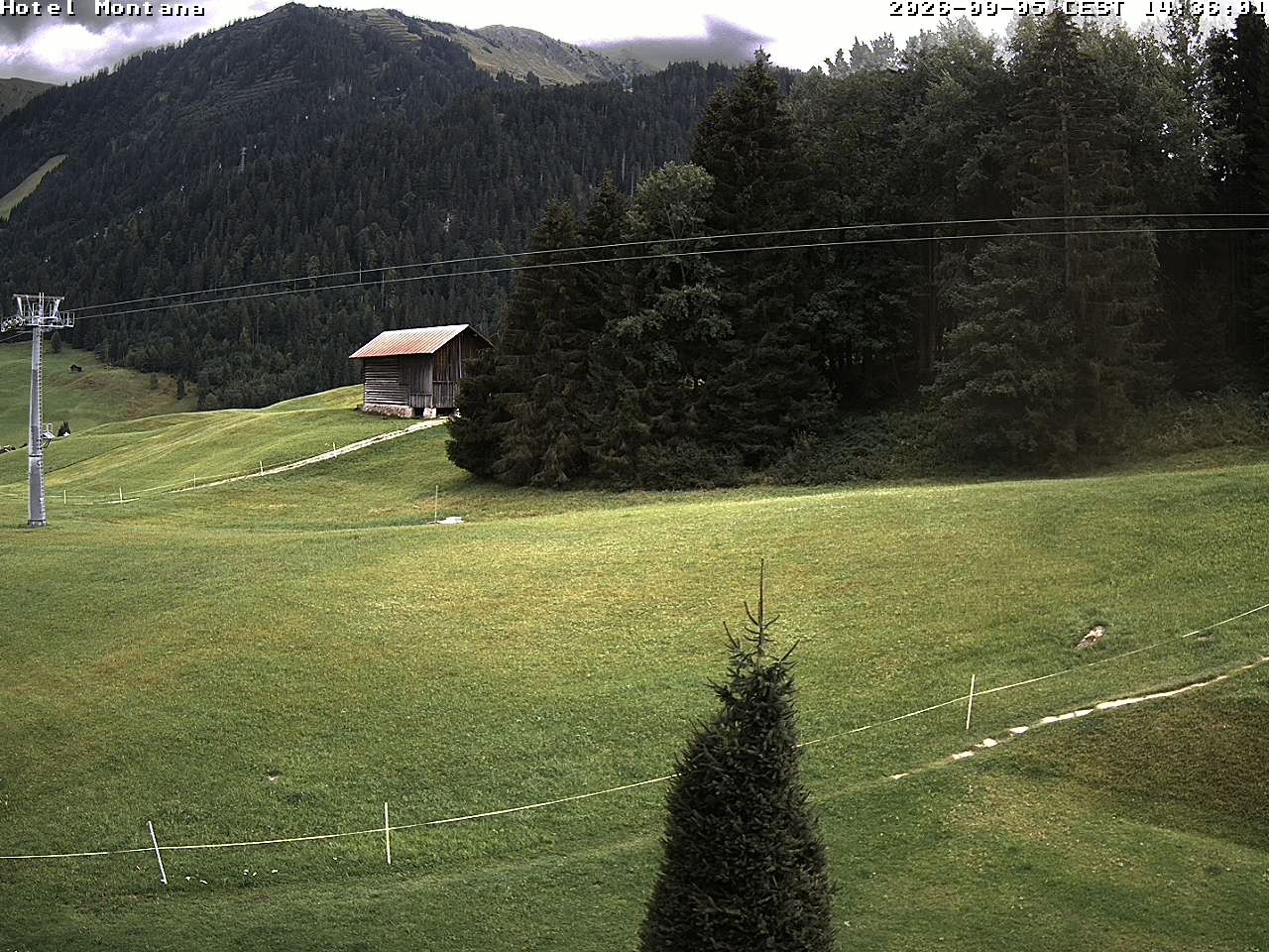 Archiv Foto Webcam Hotel Montana, Riezlern