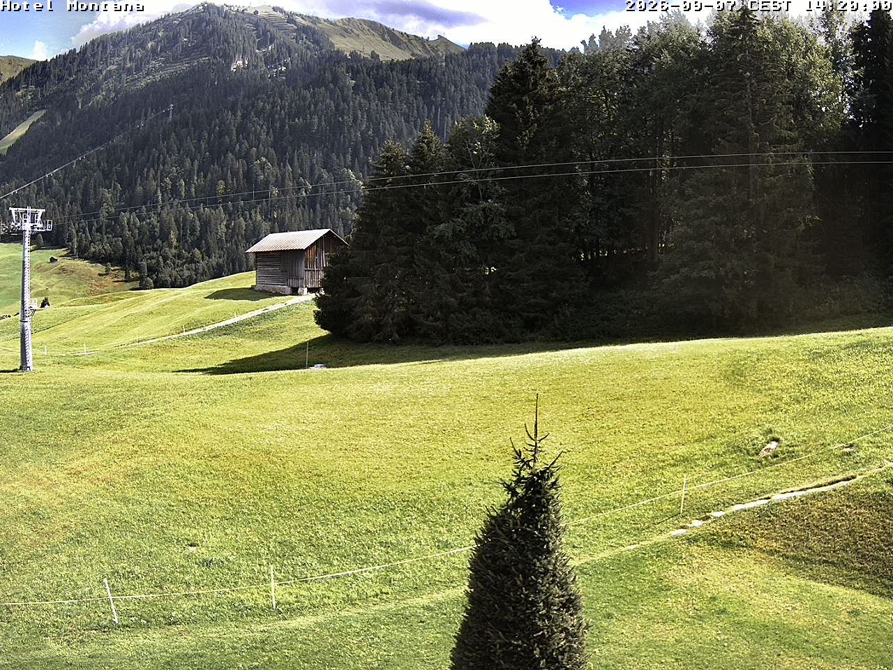 Archiv Foto Webcam Hotel Montana, Riezlern