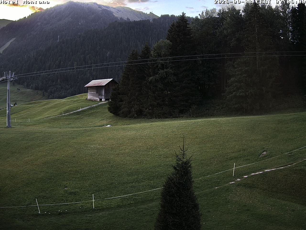 Archiv Foto Webcam Hotel Montana, Riezlern