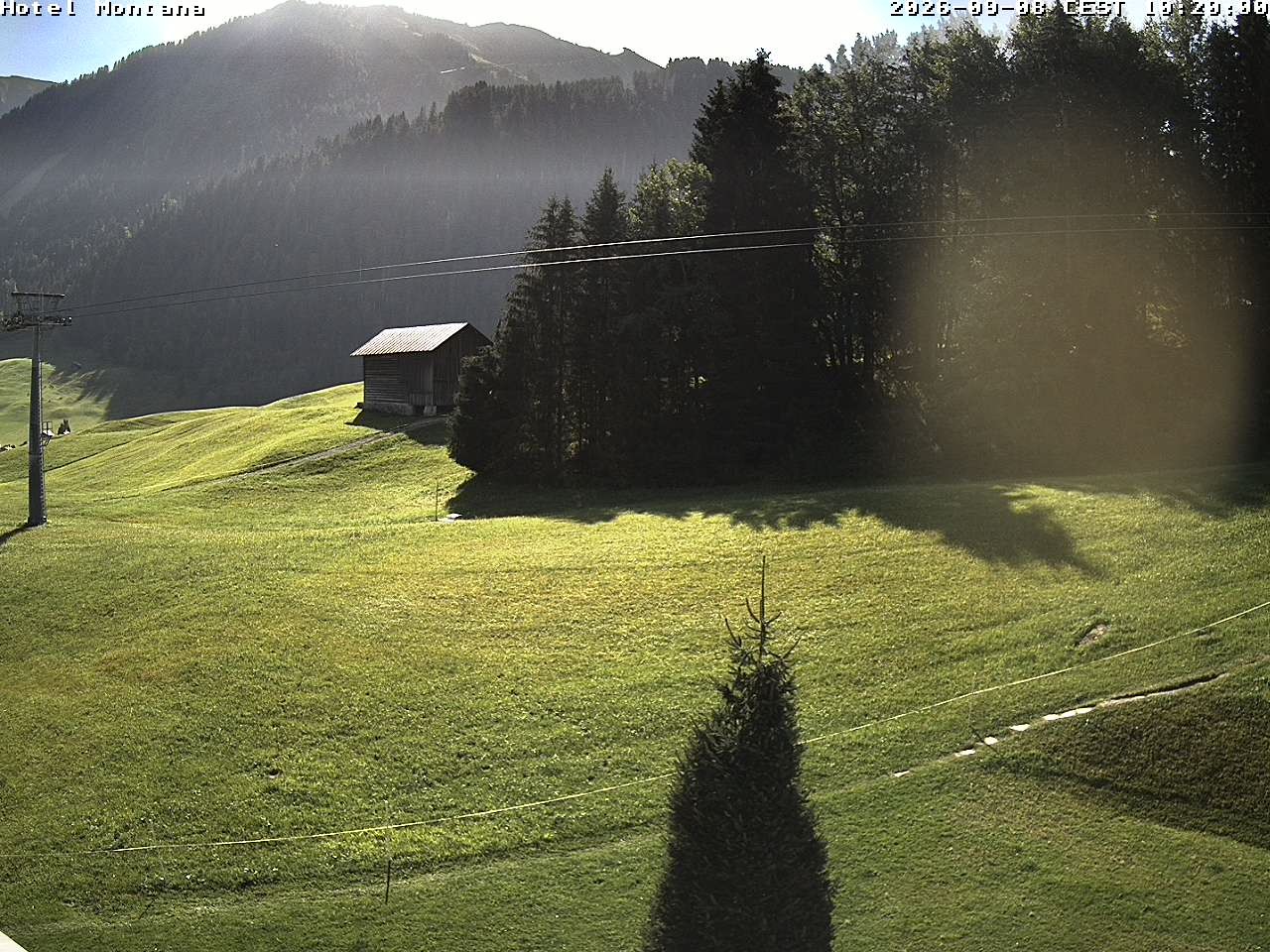 Archiv Foto Webcam Hotel Montana, Riezlern