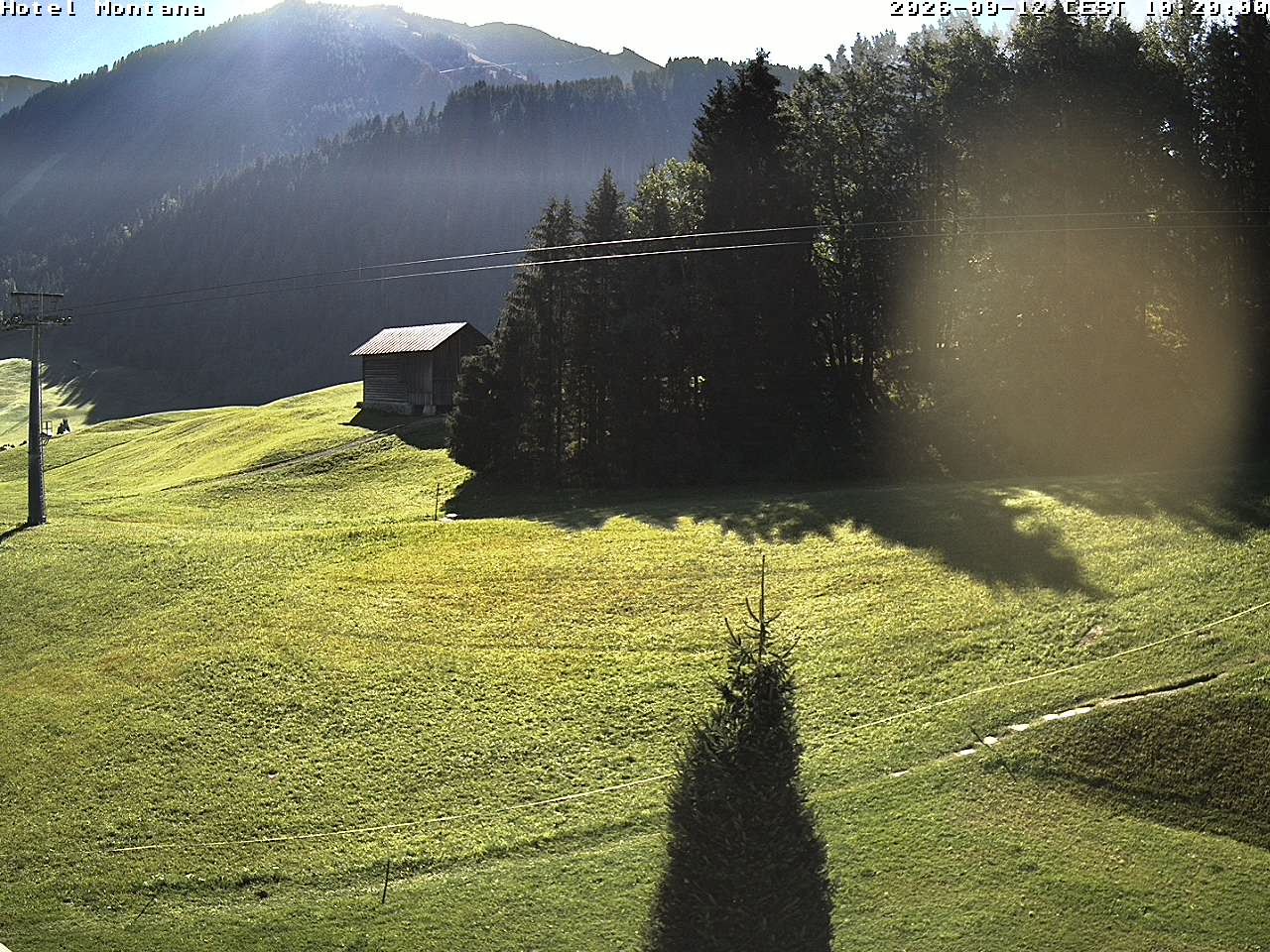 Archiv Foto Webcam Hotel Montana, Riezlern