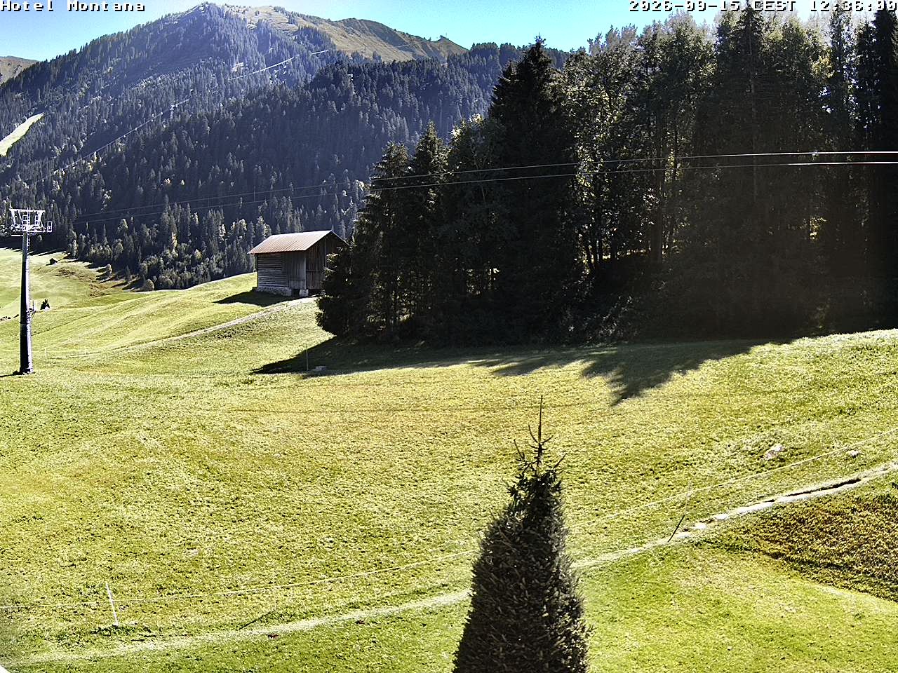 Archived image Webcam Riezlern - Hotel Montana
