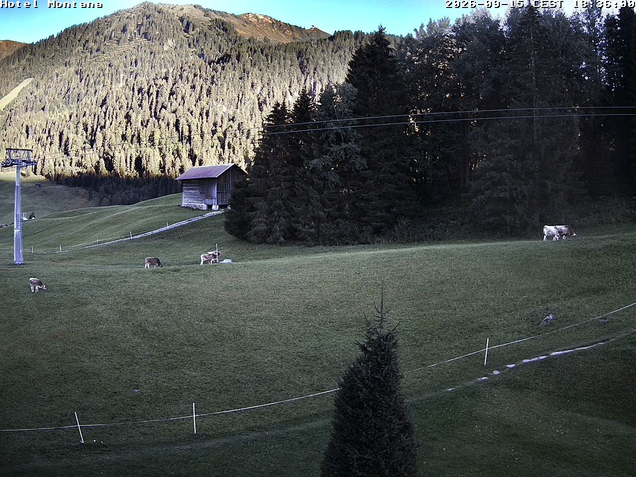Archived image Webcam Riezlern - Hotel Montana