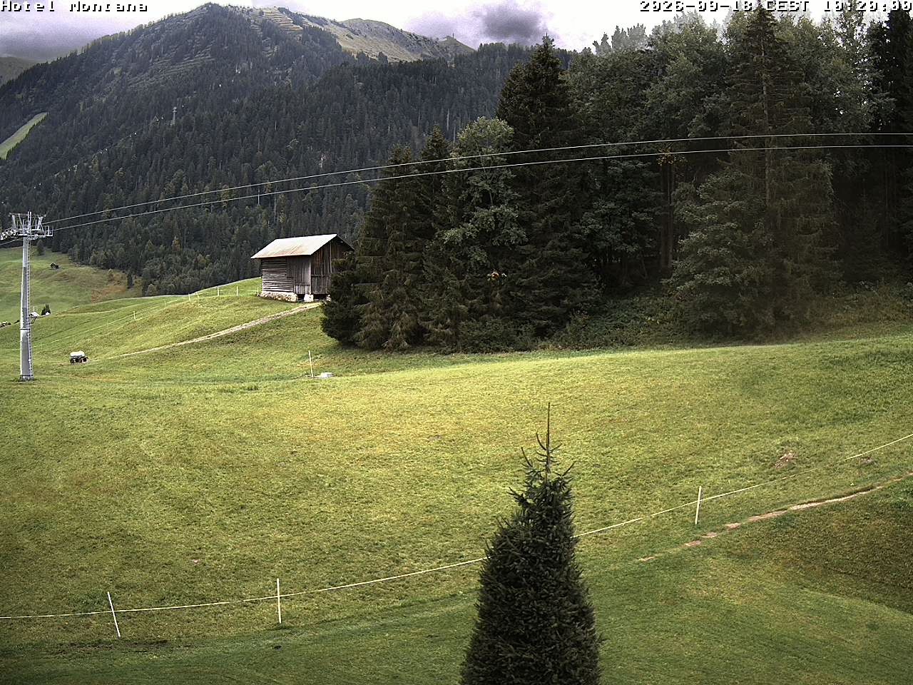 Archived image Webcam Riezlern - Hotel Montana