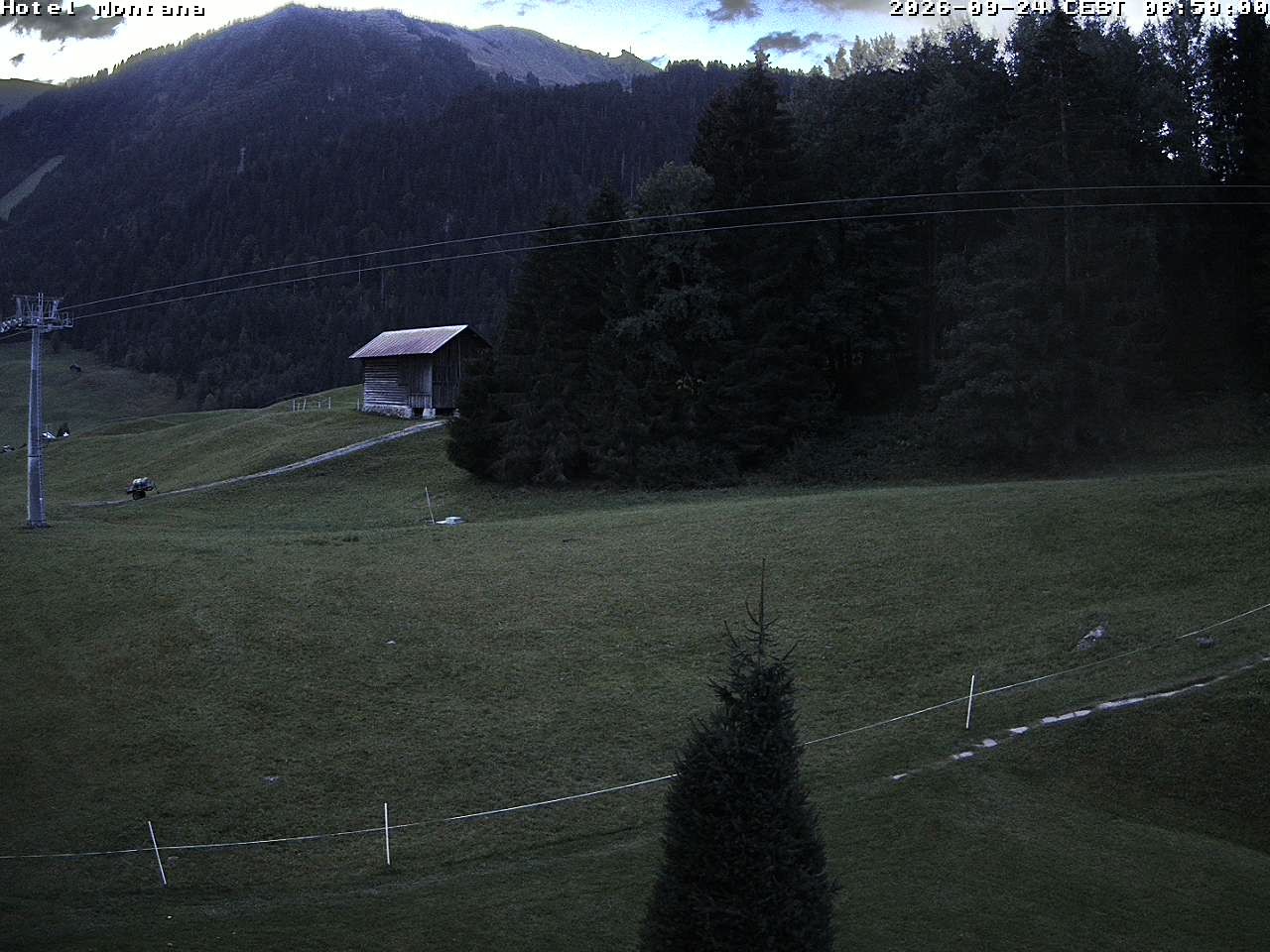 Archived image Webcam Riezlern - Hotel Montana