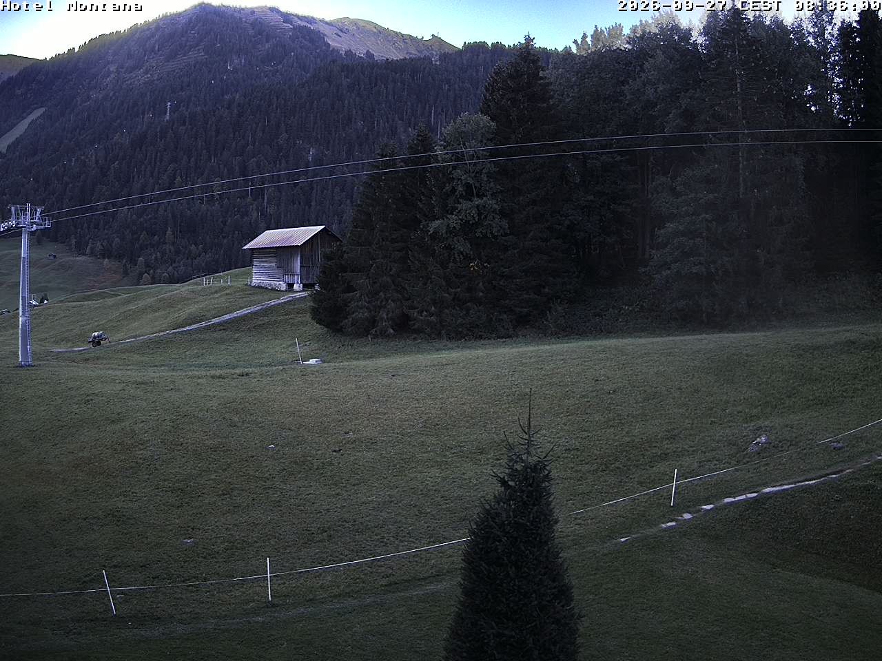 Archived image Webcam Riezlern - Hotel Montana