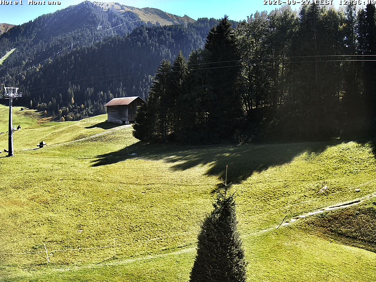 Archived image Webcam Riezlern - Hotel Montana