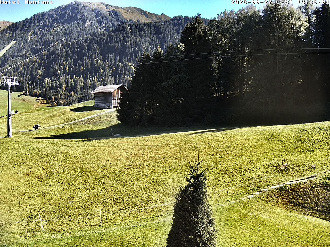 Archived image Webcam Riezlern - Hotel Montana