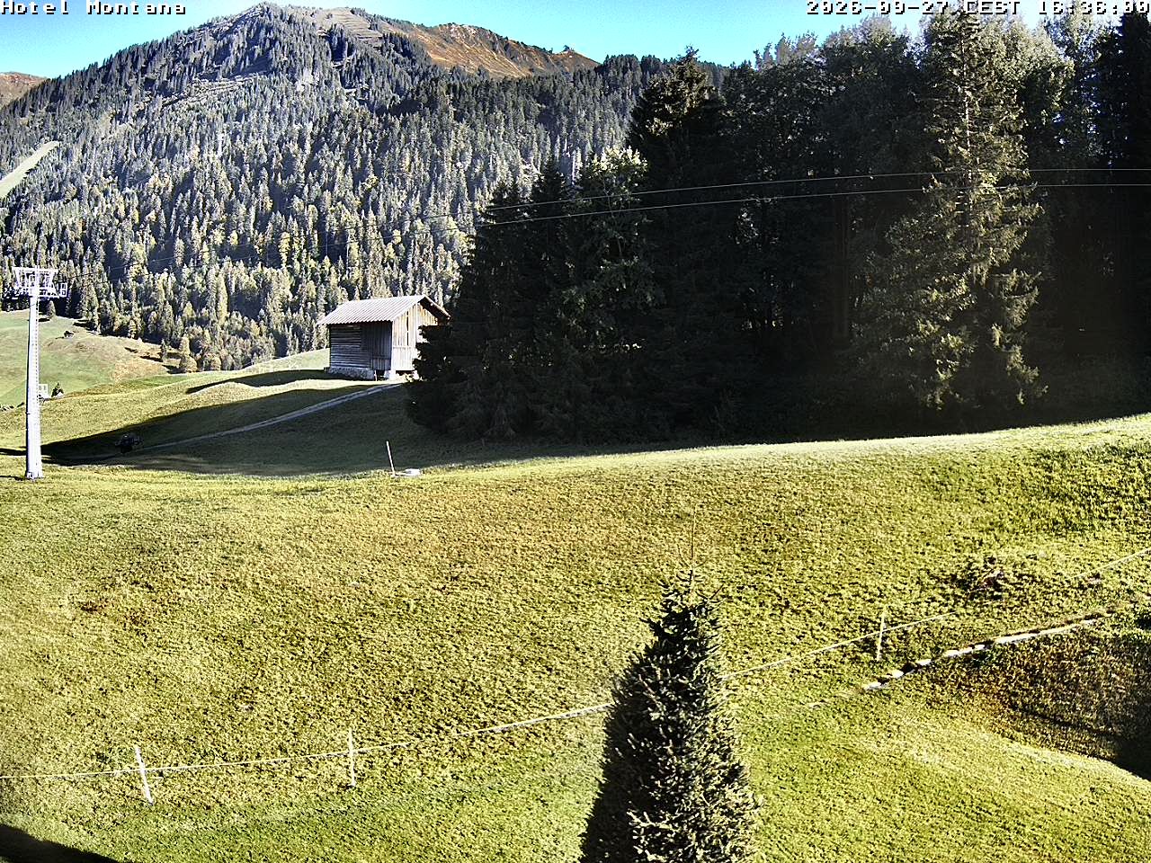 Archived image Webcam Riezlern - Hotel Montana